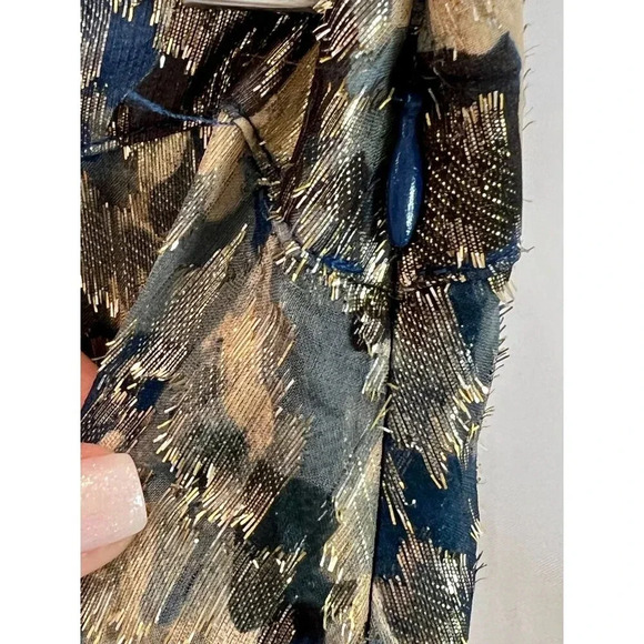 ba&sh Black and Cream Maxi Skirt - Picture 12 of 14